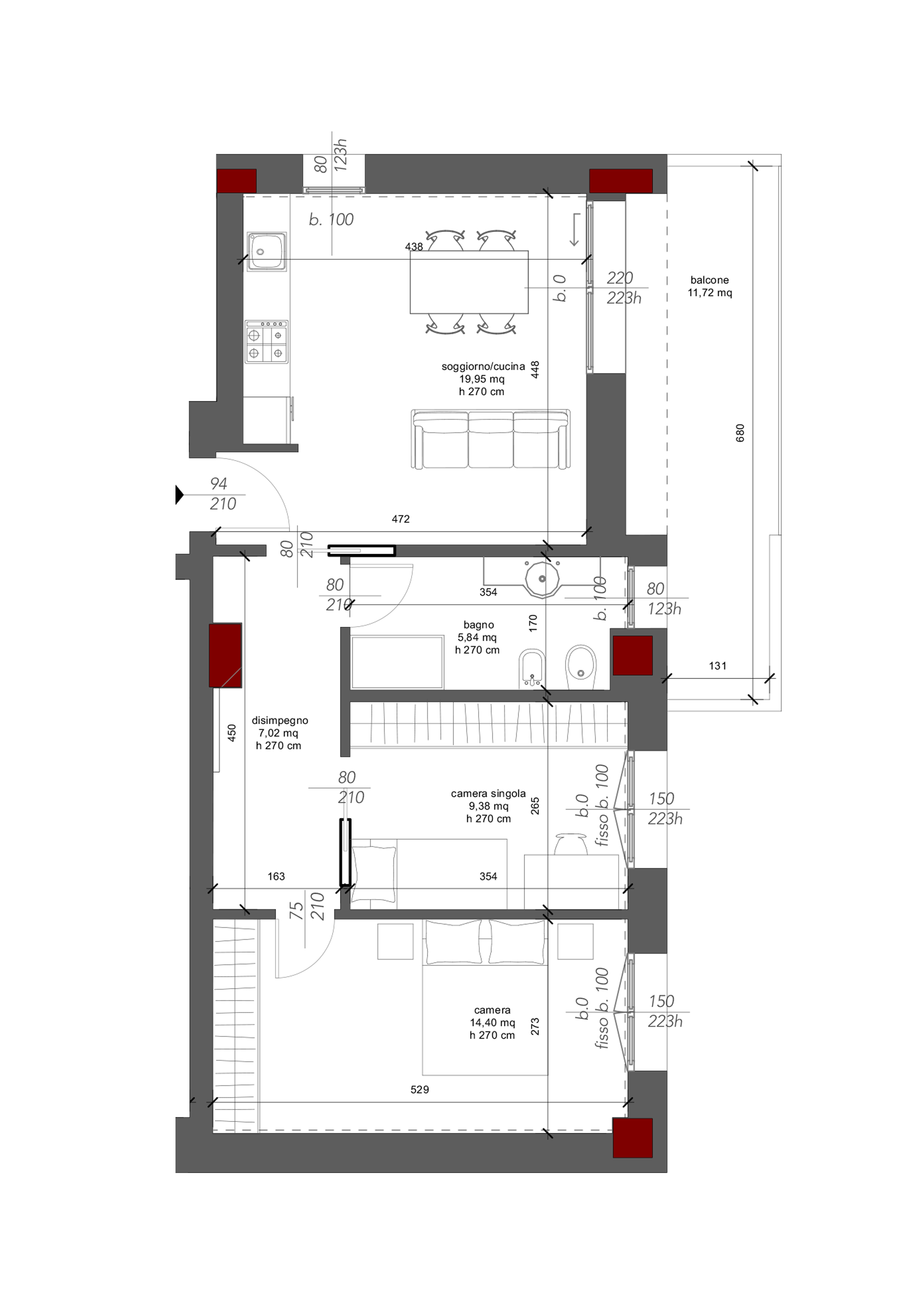 trilocale P9